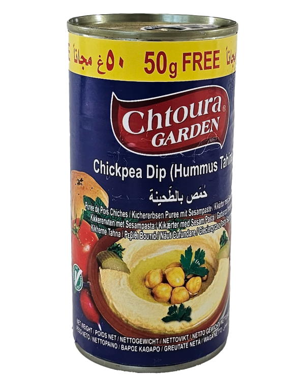 Hummus Tahini Natur (Chtoura Garden) 24 x 430g