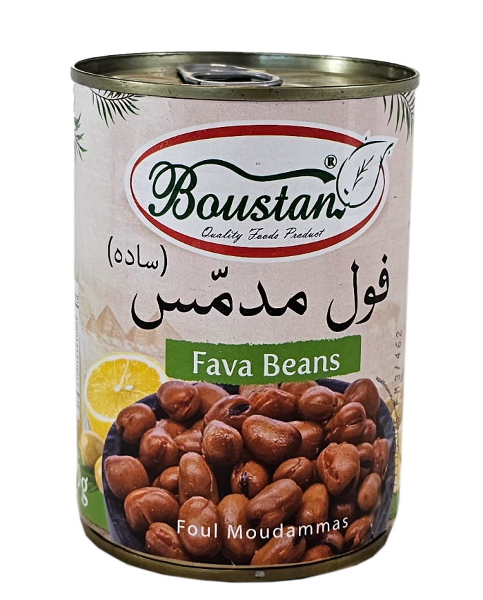 Fava Bohnen Natur (Boustan) 24 x 400g