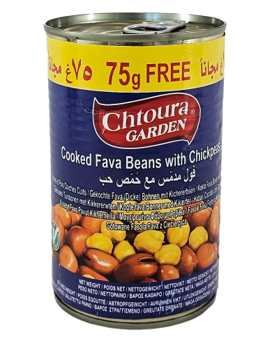 Fava Bohnen & Kichererbsen Chtoura Garden 24 x 475g