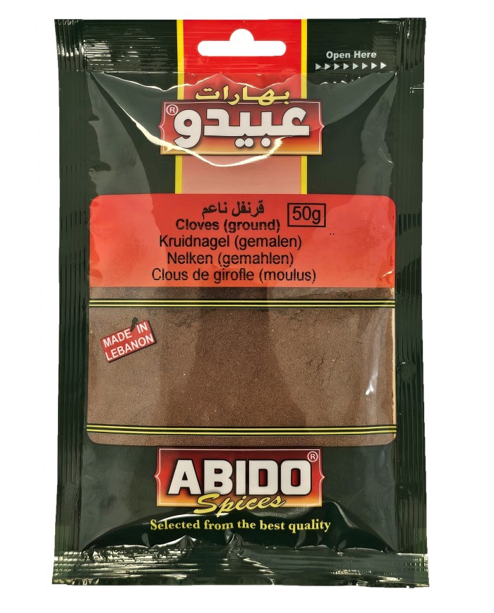 Gewürze Nelken gemahlen (Abido) 12 x 50g كبش قرنفل