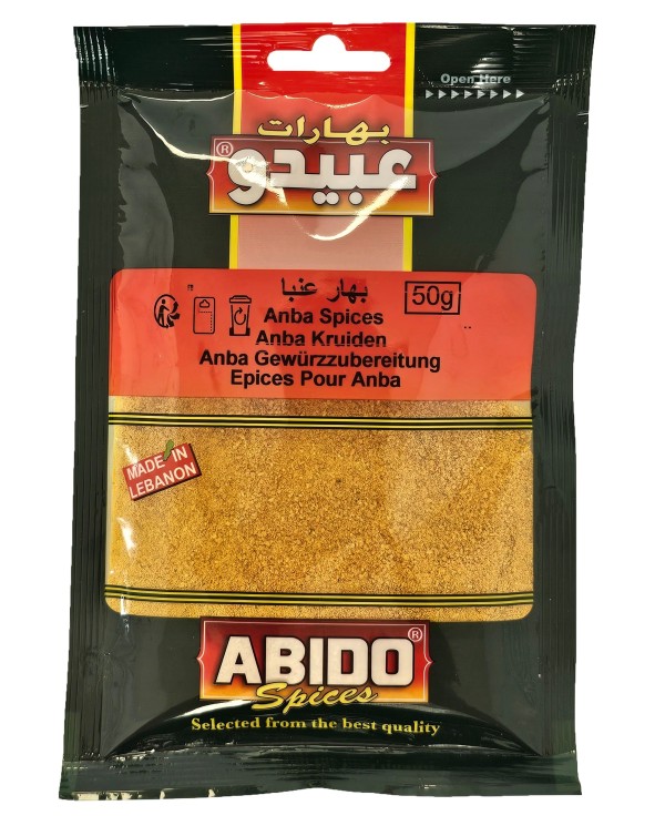 Gewürze Anba gemahlen (Abido) 10 x 50g