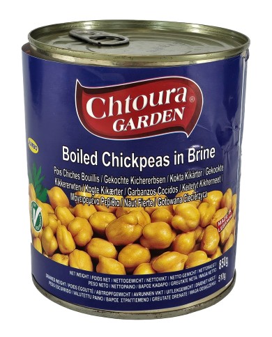 Kichererbsen Natur (Chtoura Garden) 12 x 850g