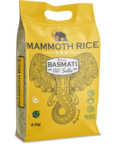 MAMMOTH - Basmati 4x4.5kg Original