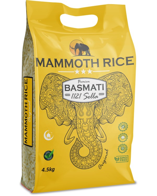 MAMMOTH - Basmati 4x4.5kg Original