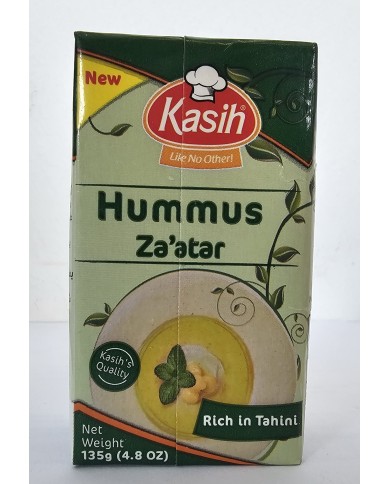 Hummus Tahina Mit (Zaatar) Kasih 135g  حمص بالزعتر
