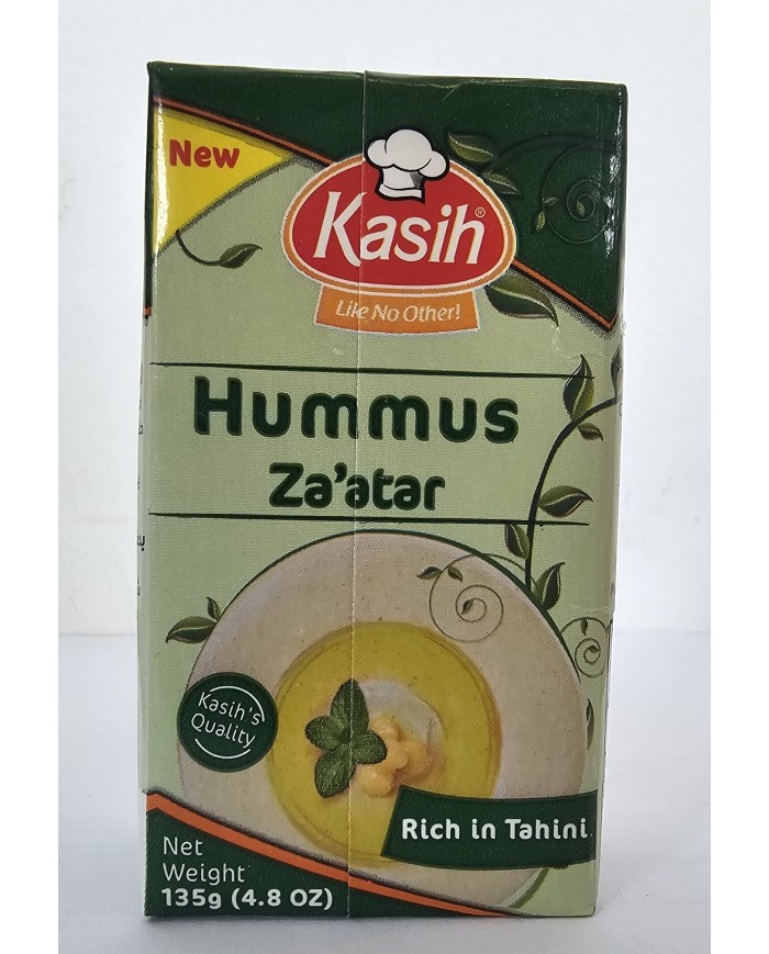 Hummus Tahina Mit (Zaatar) Kasih 135g  حمص بالزعتر