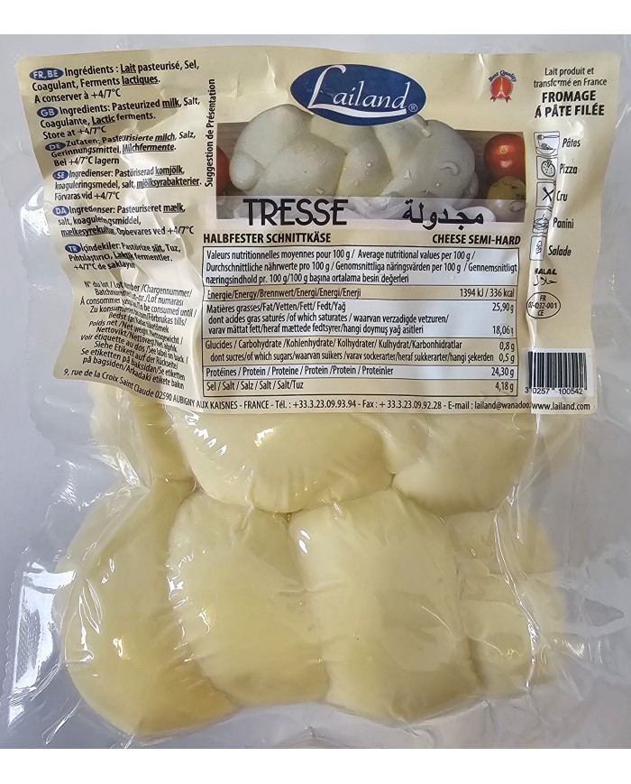 Lailand  Käse Tresse sous vide 800g مجدولة