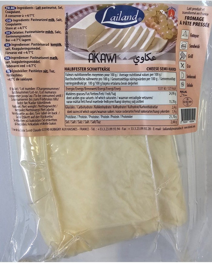 Lailand  Käse Akawi sous vide 400G