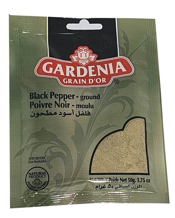 Gewürze Pepper Schwarz (gemahlen) Gardenia